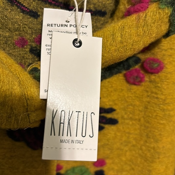 Kaktus Brand coat New with Tags Italian - Picture 6 of 8
